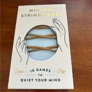 Gold Puzzle String Games for Mindfulness